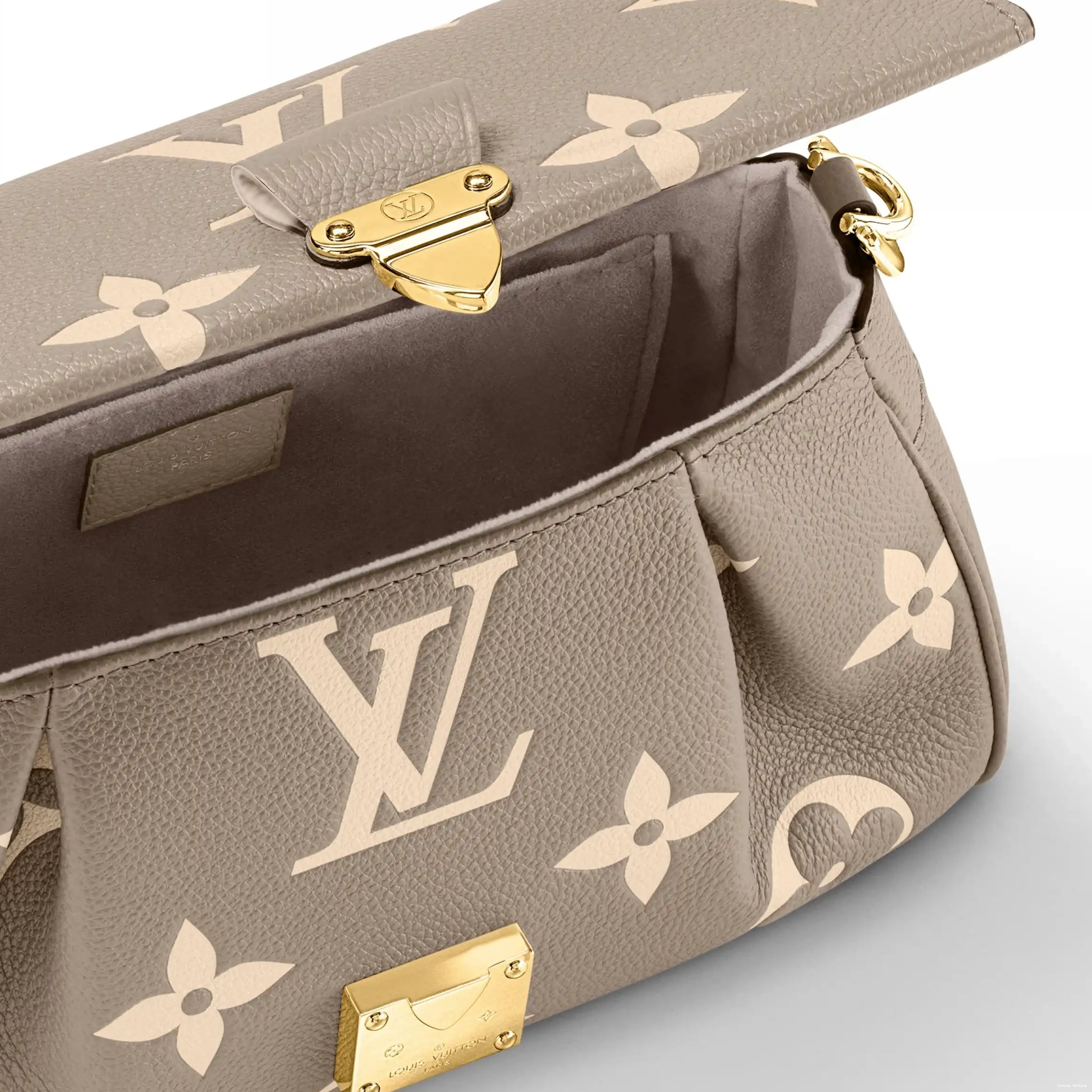 Cheap Louis  Tourterelle  Crème Favorite Vuitton M45836 0212