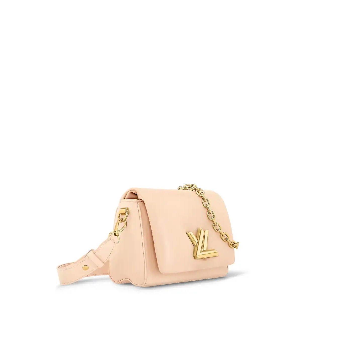 Cheap Louis Vuitton Twist MM Beige M22786 0320