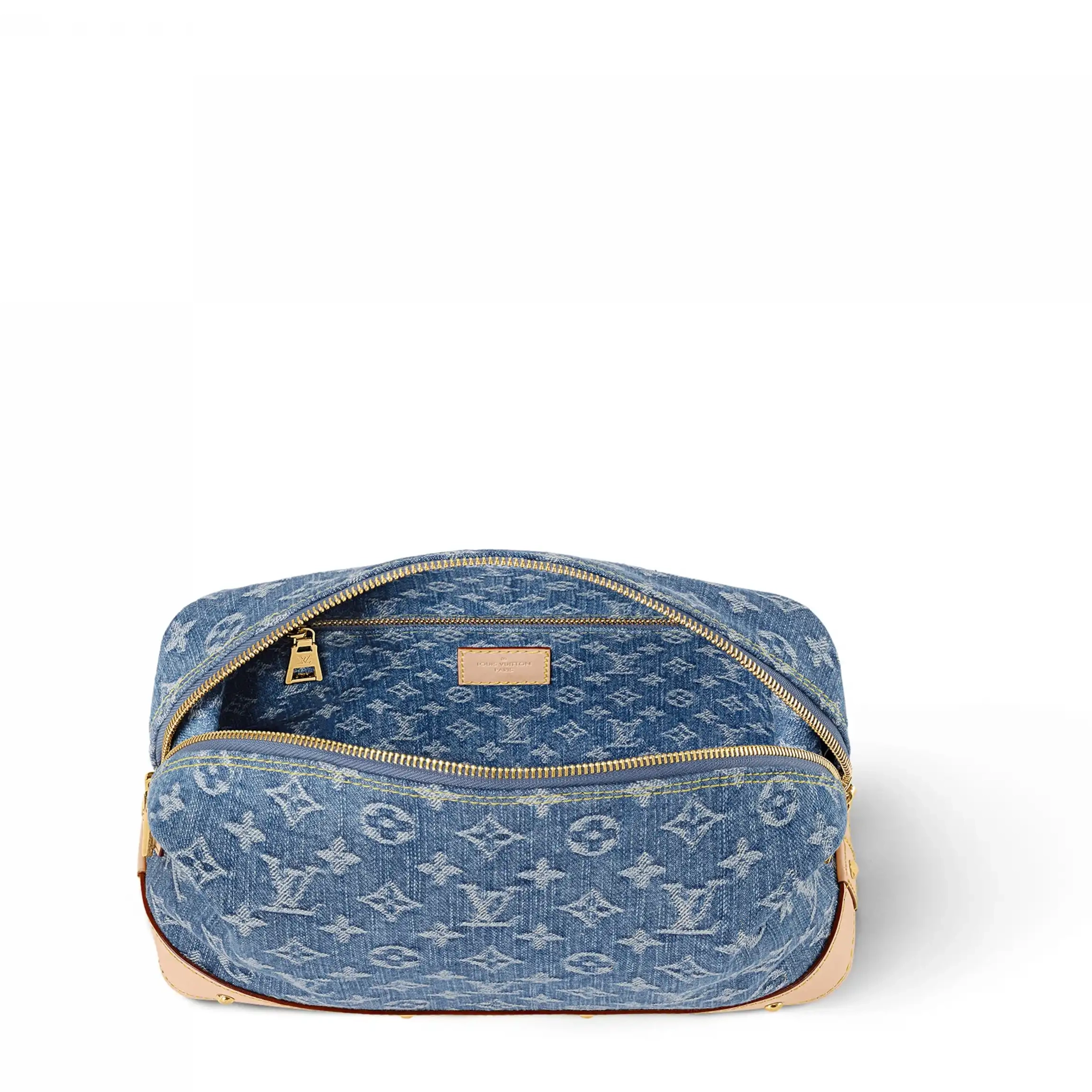 Cheap Louis Cosmétique Pochette Denim GM Vuitton M24317 Blue 0316