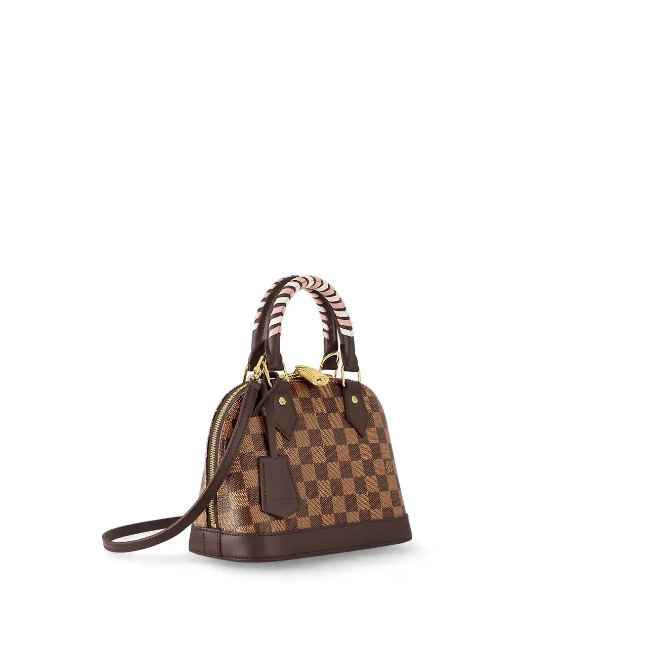 Cheap N40447 canvas Vuitton coated Alma BB Ebene Damier Braided Louis 0316