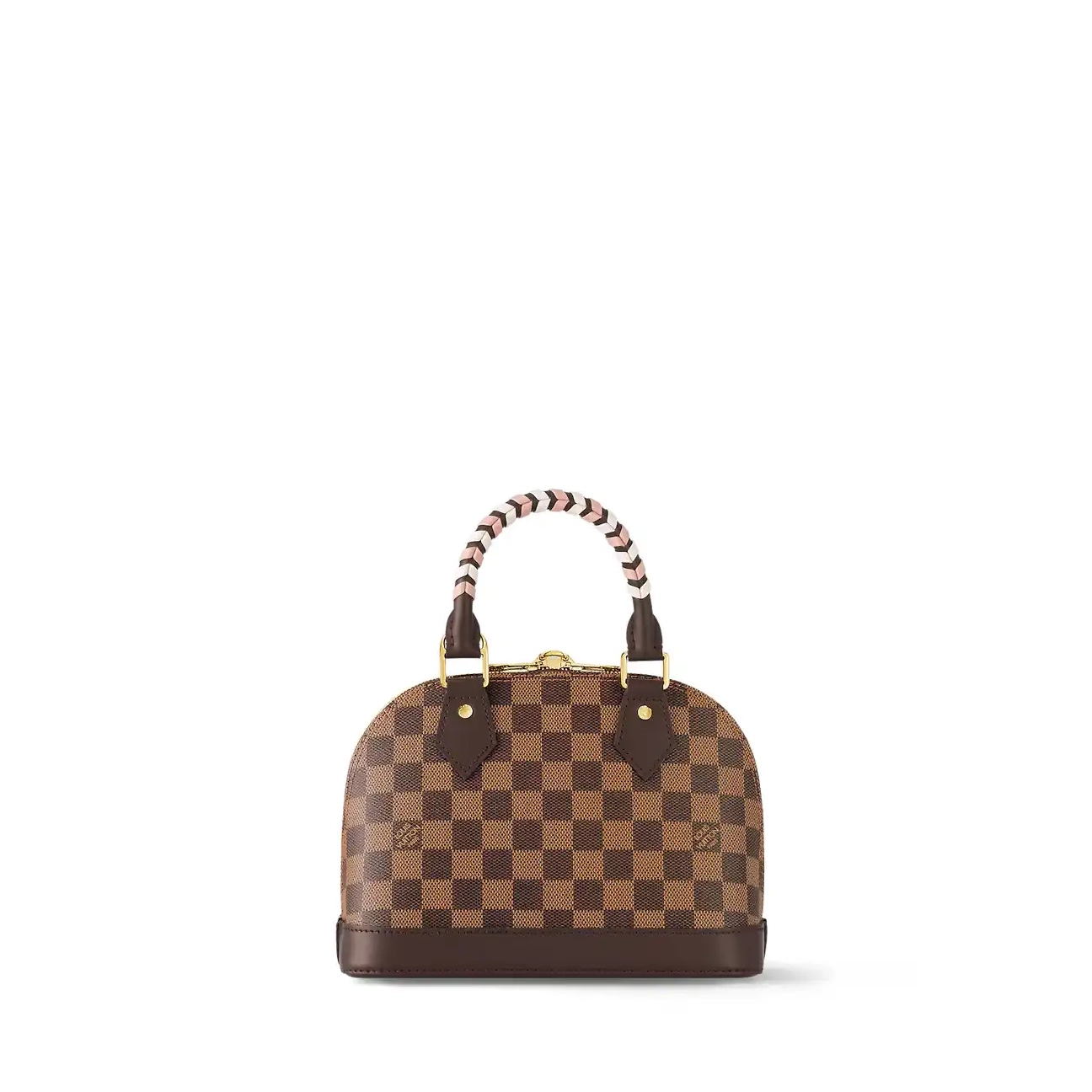 Cheap N40447 canvas Vuitton coated Alma BB Ebene Damier Braided Louis 0316